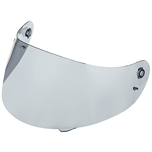 Lente de Visera para Casco de Motocicleta Lente de Visera para Casco de Motocicleta, Compatible con AGV K3 K4 Moto Helmet (Smoke Shield)