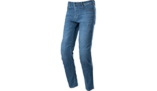 Alpinestars Radon Relaxed Fit Motorcyle Jeans (Blue,30)