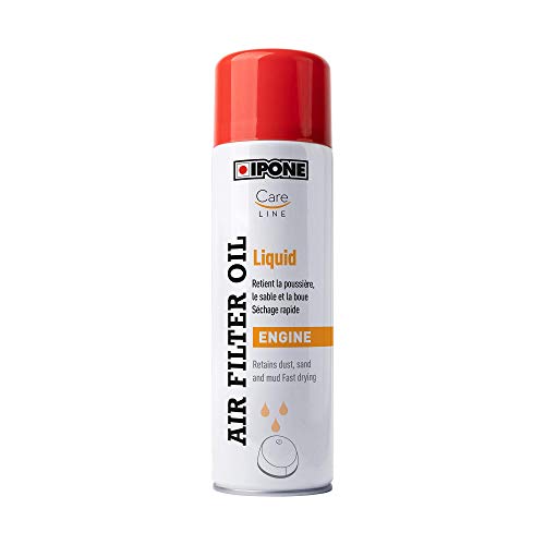 Ipone - Aceite Líquido Filtros de Aire de Espuma para Moto Air Filter Oil Liquid- 500 ML - Protección Motor - Color azul