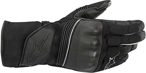 Alpinestars Guantes de Moto Valparaiso V2 Drystar Gloves Black, Talla L