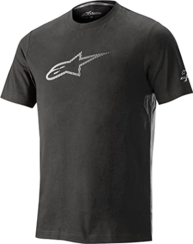 Alpinestars Ageless V2 Tech tee Camiseta, Negro, S para Hombre