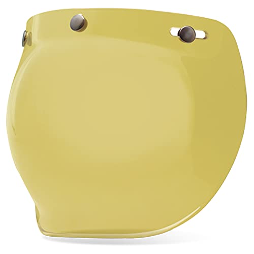 7018136 - Bell Custom 500 3-Snap Bubble Visor Yellow