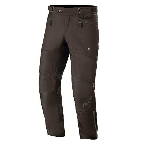 Alpinestars AST-1 V2 Pantalones textiles impermeables para motocicletas (Black,4XL)