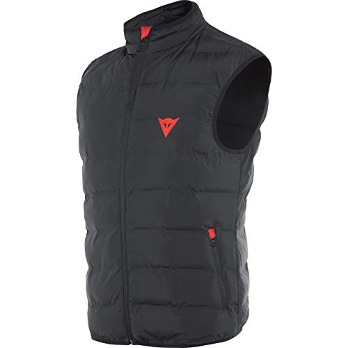 Dainese Down-Vest Afteride, Chaleco Impermeable Moto, negro, m
