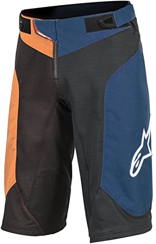 Alpinestars Pantalones Cortos de vectores de, Niños, 1740818, Negro/Naranja Energético, Size (22)