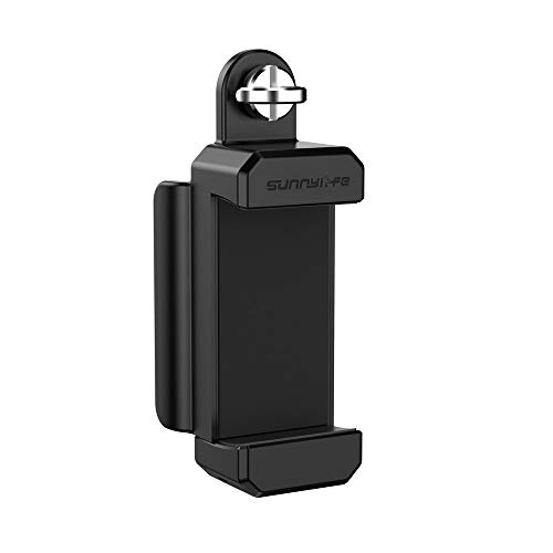ACWERT Motos Accesorios Y Piezas Gimbal 1/4 ''Soporte Palm Fijación de Montaje para Smartphone Cámara Drone Accesorios Motos Accesorios Y Piezas (Black, One Size)