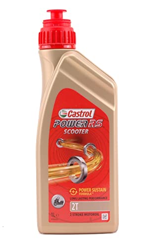 Castrol 1848006 Power RS Scooter 2T, 1 litro