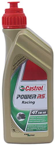 Castrol Potencia RS Moto Racing Aceite de Motor 4t 5 W-40, 1L