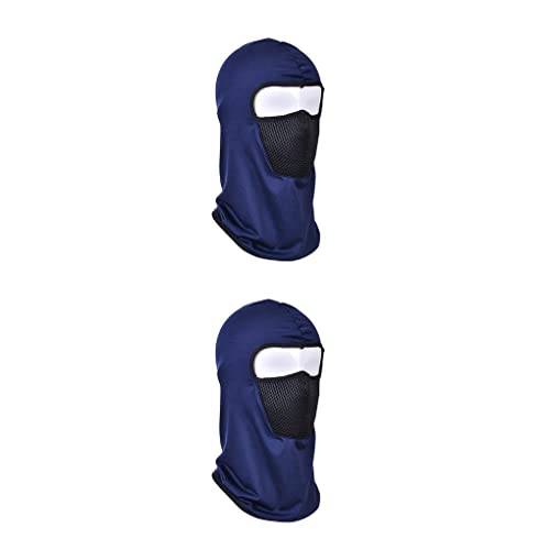wisoolkic 2 Juegos de Regalos para hombres Accesorios de motocicleta Cubierta facial Protector de cabeza a prueba de viento