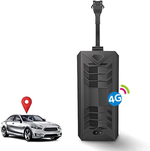 TKMARS 4G Localizador GPS para Coche con Alarma Acc Sin Suscripción GPS Tracker Antirrobo + AGPS + LBS Rastreador GPS en Tiempo Real para Motocicleta, Automóvil, Camión, Scooter TK806