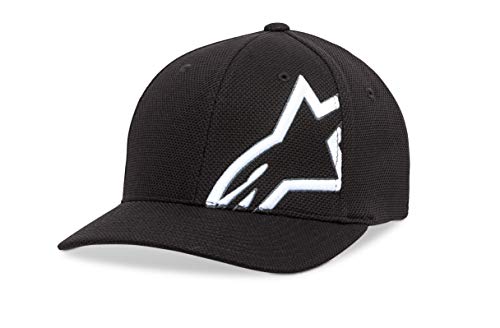Alpinestars Corp Shift Mock Mesh Hat Gorra de béisbol, Negro (Black/White 1020), L-XL para Hombre