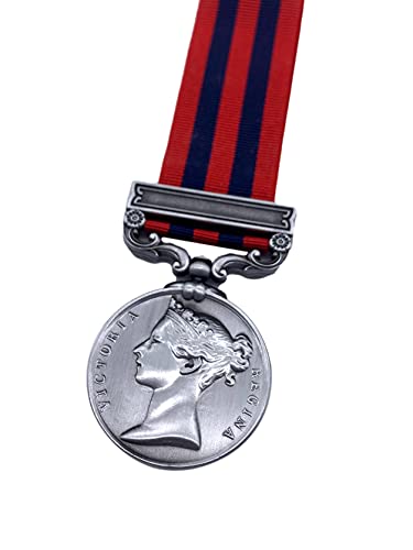 Replica 1854 India General Service Medal, Full Size, Copy, Antique Finish