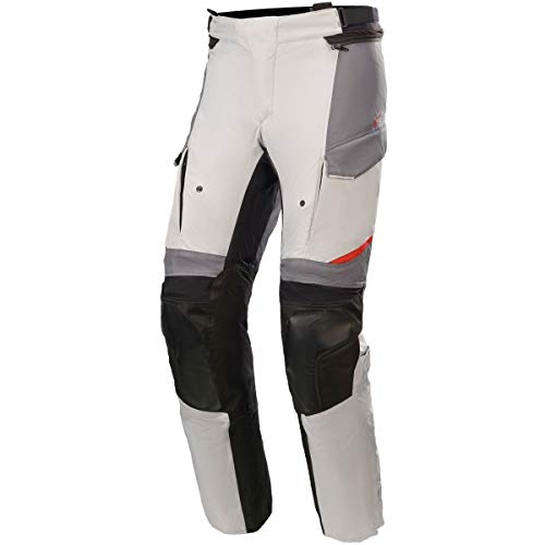 Alpinestars Andes V3 Drystar Pantalones textiles de motocicleta (Light Grey/Dark Grey/Black,3XL)