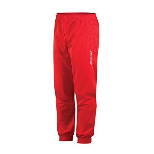 ACERBIS 0016387.110.060 Pantalones de Deporte, Rojo, XXS para Hombre