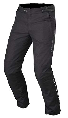 Alpinestars Patron Gore-Tex - Pantalón de Motorista (Talla M), Color Negro