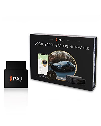 PAJ GPS- OBD CAR FINDER 2.0 para vehículos y camiones- Localización en tiempo real- Notificaciones y alarmas en app