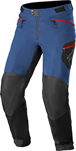 Alpinestar Pantalones Alps Ropa, Negro/Azul Medio, 30 Unisex Adulto