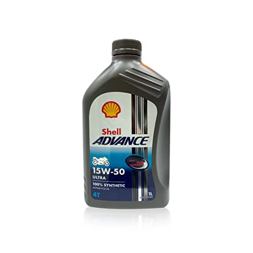 Shell - Advance 4t 15 w-50 Ultra Pure Plus Technology - Aceite para Motor 100% sintético - 1 litro