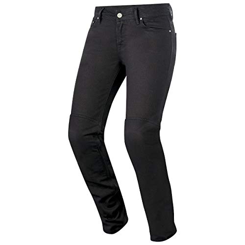 Alpinestars Daisy Women's Denim Pants-Black-32 (US)