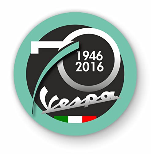 Pegatinas moto Vespa 70 aniversario vinilo