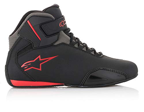 Alpinestars Men's Sektor Shoes - Black/Gray/Red - 10.5