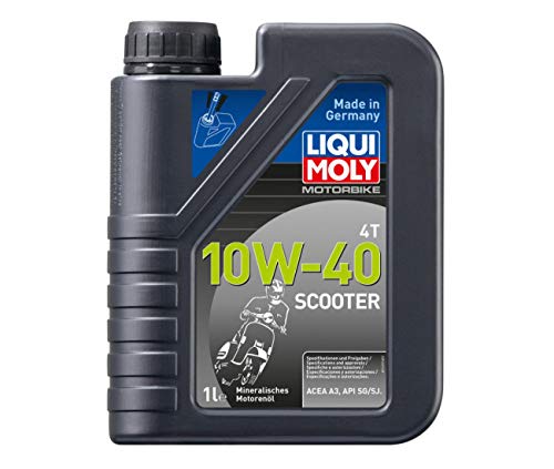 Aceite de 4 tiempos 1 litro 10W40 para Scooter Oil Liqui MolY-1618
