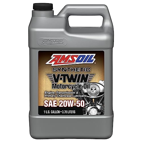 Amsoil Aceite Motor 20W50 Synthetic V-Twin Motorcycle Oil For Harley-Davidson 1G