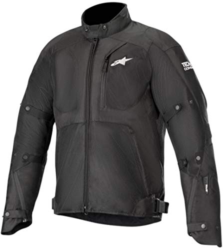 Alpinestars Chaqueta moto Tailwind Air Waterproof Jacket Tech-air Compatible Black, Negro, XL