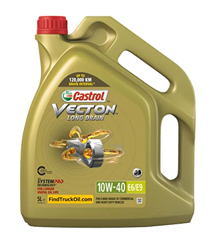 Castrol Aceite 5L. Long Drain VECTON 10W40