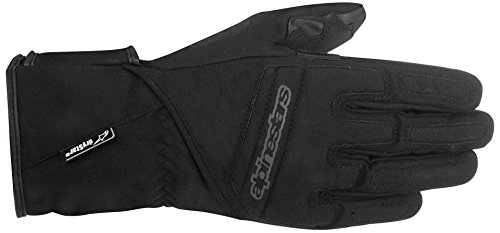 Alpinestars Stella Sr-3 Drystar Gloves Black - Guantes de Moto (Talla L), Color Negro