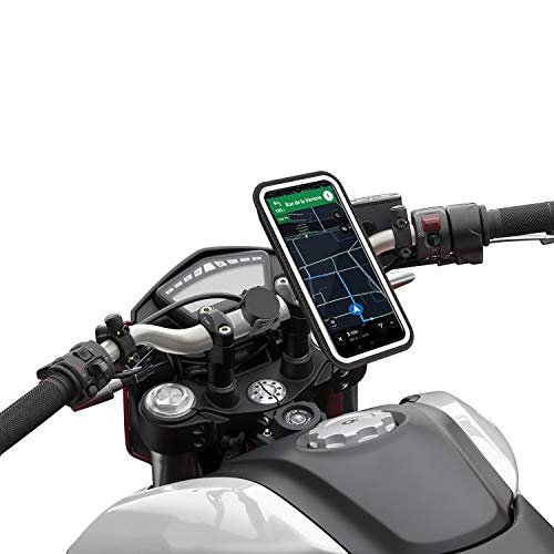 Shapeheart - Soporte Magnético para manillar | Universal | Anti- Vibracion |Porta movil impermeable para moto compatible con scooter, bici, patinete