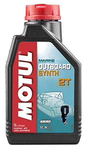 Lubricantes para motor 2 Tiempos Fuera Borda 100% sintético - Motul Outboard Synth 2T, 1 litro