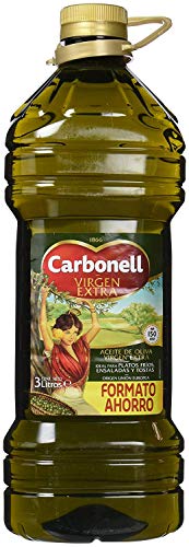 CARBONELL - Aceite de oliva virgen extra CARBONELL 3l en pet verde el de toda la vida en tu cocina que te ayuda a reducir tu colesterol