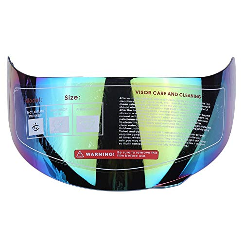 Lente de casco, reemplazo de parabrisas de lente de visera de casco de motocicleta para 316 902 AGV K5 K3SV(De colores)