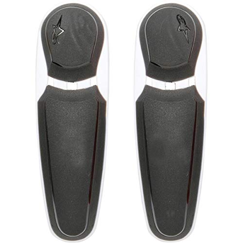 Alpinestars - Juego de deslizadores para dedo del pie de repuesto - SMX Plus (blanco/negro)