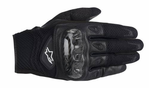 Motocicleta Alpinestars SMX-2 Air - de carbono guantes negro UK