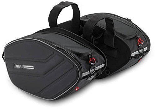 Givi EA101 Easy-Bag Alforja para Motos Deportivas, Volumen 19-25 Litros, Carga Máxima 5 Kg por Bolso