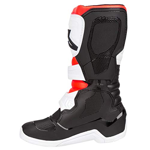 Alpinestars 2018 Youth Tech-3S Boots (6) (BLACK/WHITE/FLO RED)