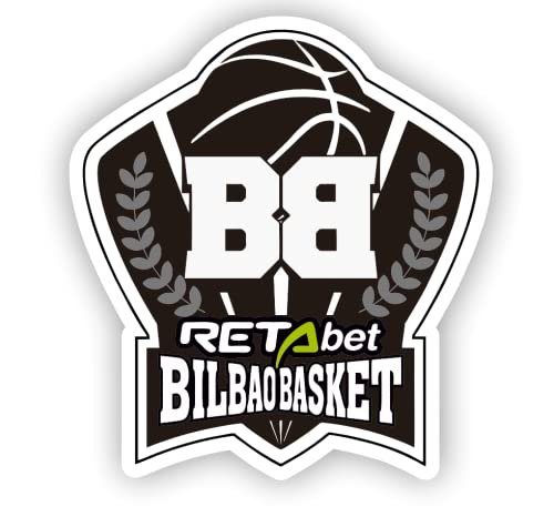 Surne Bilbao Basket Sticker, Pegatina, Autoadhesivo, Juego de 2, Varios tamaños (10)