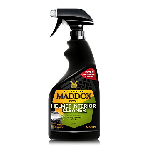 Maddox Detail - Helmet Interior Cleaner - Limpiador de Casco. Elimina Las Manchas y los Malos olores. Deja un Aroma Agradable, 500 ml