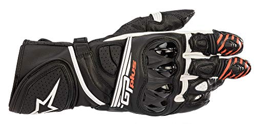 Alpinestars Guantes Moto GP Plus R V2 Gloves Black White, Black/White, M