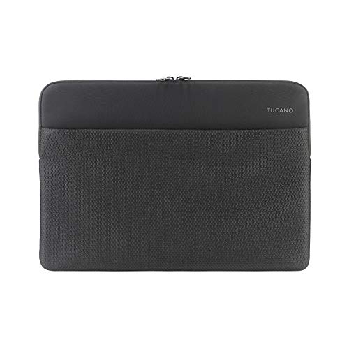 Tucano - Funda Neotex para MacBook Pro de 16 pulgadas y portátil de 15,6 pulgadas, bolsillo frontal, sistema anti-slip contra caídas accidentales