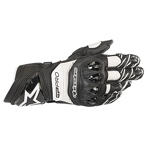 Alpinestars GP Pro Rs3 Gloves (Black/White, S)