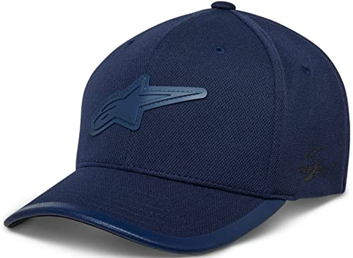 Alpinestars Astound Tech Hat Ride Dry Flexfit - Gorra (talla L/XL), color azul marino