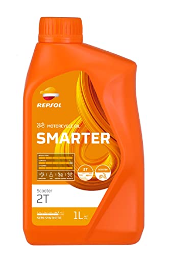 REPSOL aceite lubricante sintético para scooter SMARTER SCOOTER 2T 1L