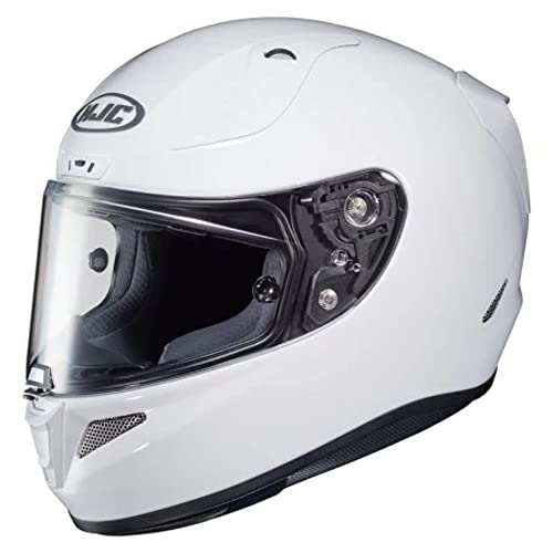 R1WS - HJC RPHA 11 Plain Motorcycle Helmet S Gloss White