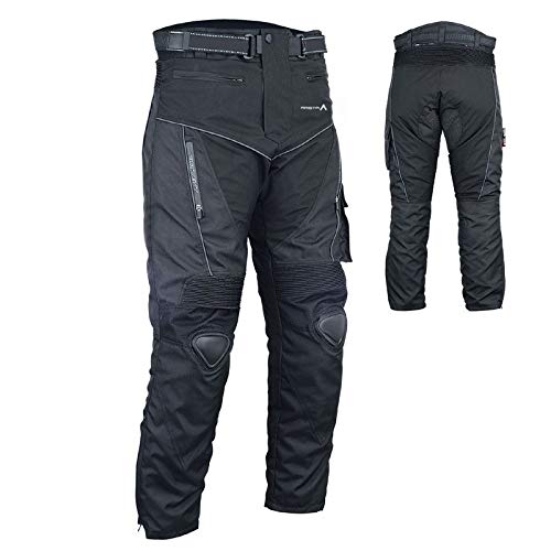 ARISTA Pantalon DE Moto PROTECH Negro Cordura Talla XL