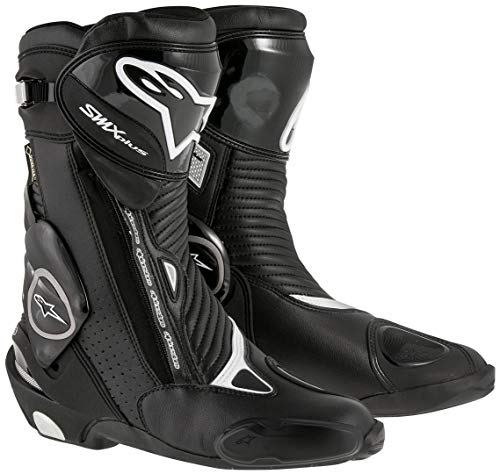 Alpinestars Botas de moto Smx plus Goretex, color negro, talla 44