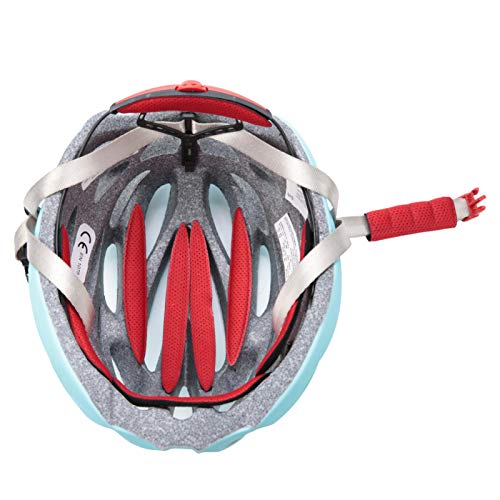 Keenso Almohadillas de Espuma para Casco de Bicicleta, protección de Forro Interior de Casco de Bicicleta de Esponja, Almohadillas cómodas de Repuesto(Inner Lining+Viscose)