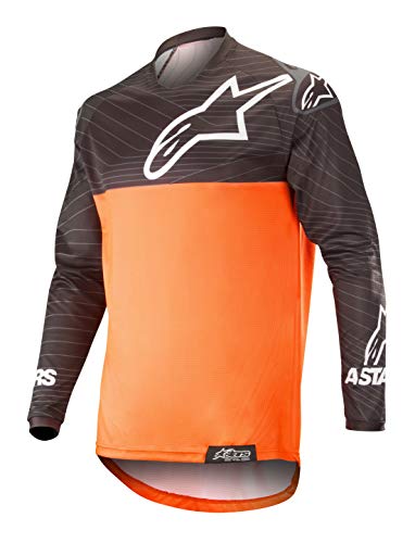 Alpinestars Camiseta De MX 2019 Venture R Anaranjado-Fluorescent-Negro (S, Anaranjado)